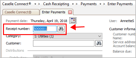 Duplicate customer payments